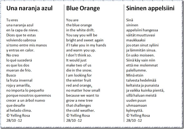 Blue Orange