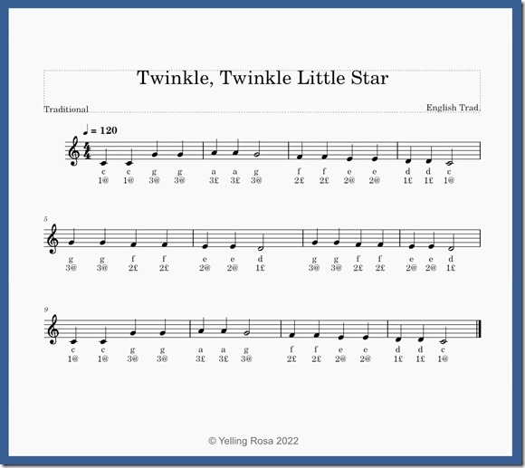 Twinkle, Twinkle SG01 