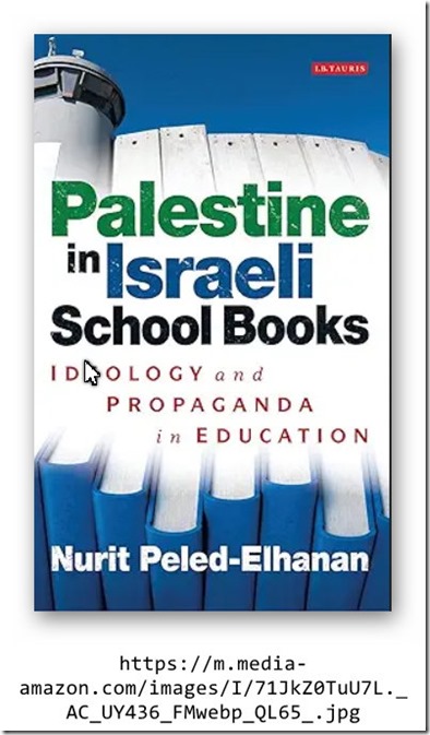 Palestine in Israel School Books by Nurid Peled-Elhanan